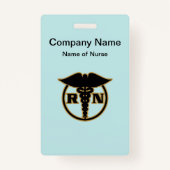 Ontwerp van medische verpleegkundige Logo Badge (Voorkant)