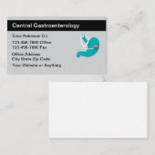 Ontwerp van medische Visitekaartjes voor gastro-en (Voorkant / Achterkant)