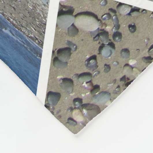 Ontwerp van mediterrane collage fleece deken (Hoek)