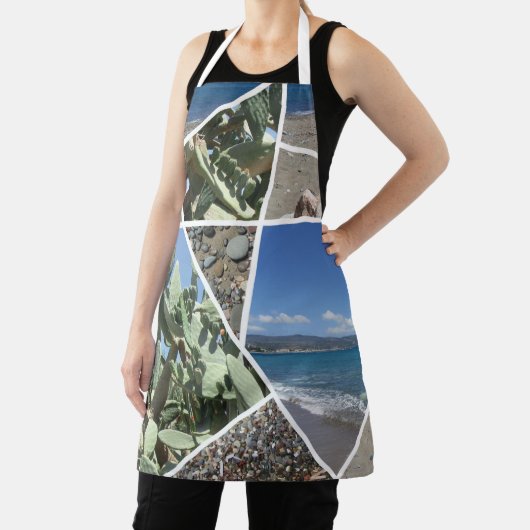 Ontwerp van mediterrane collage schort (Insitu)