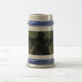 ontwerp van militaire camouflage bierpul (Center)
