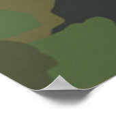ontwerp van militaire camouflage poster (Hoek)