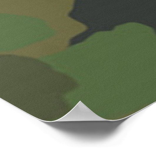 ontwerp van militaire camouflage poster (Hoek)