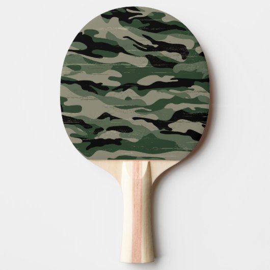 Ontwerp van militaire camouflage tafeltennisbatje (Voorkant)