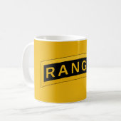 Ontwerp van militaire symbolen van het leger RANGE Koffiemok (Voorkant links)