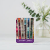 Ontwerp van Mode voor naaiwerk met schroefdraad Visitekaartje (Staand voorkant)