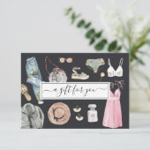 Ontwerp van Mode waterverf | Cadeaubon (Staand voorkant)