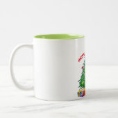 ontwerp van mok voor sms - kerstboomontwerp voor v (Links)