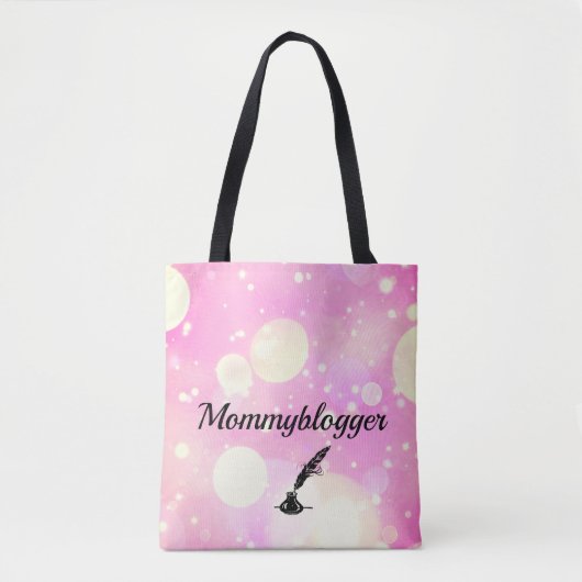 Ontwerp van Mommyblogger Tote Bag (Voorkant)