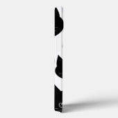 Ontwerp van monochrome kat. Case-Mate iPhone case (Achterkant / Rechts)