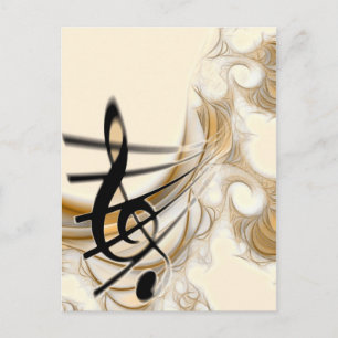 Ontwerp van Music Lover Briefkaart