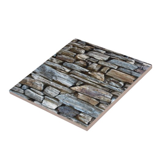 Ontwerp van natuurstenen tegeltje (Zijkant)