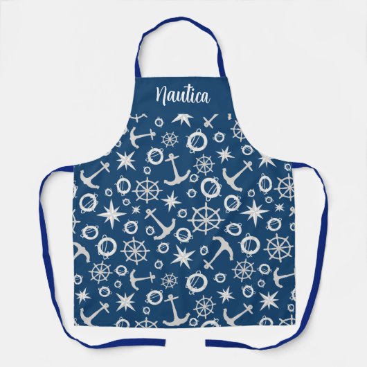 Ontwerp van nautische vaarelementen schort (Voorkant)