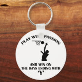 ontwerp van netball sleutelhanger (Voorkant)