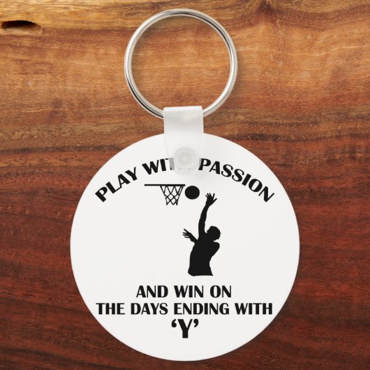 ontwerp van netball sleutelhanger (Voorkant)