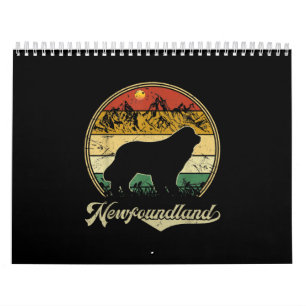 Ontwerp van Newfoundland Gek geschenk voor honde Kalender