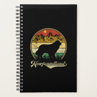 Ontwerp van Newfoundland | Gek geschenk voor honde Planner