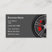 Ontwerp van nieuwe Visitekaartjes voor auto's (Voorkant)