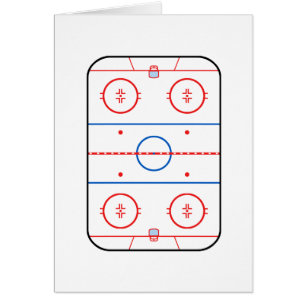 Ontwerp van ocr-inktdiagram Hockey-game