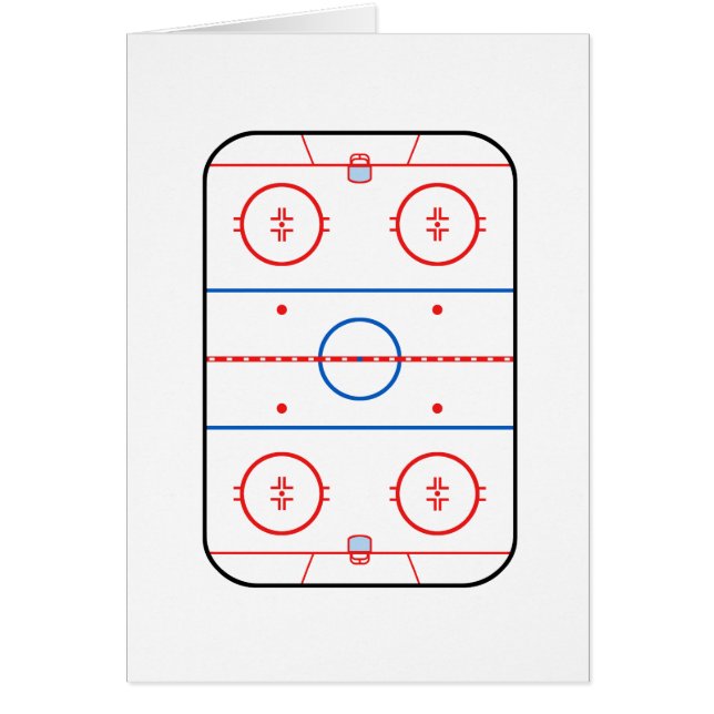Ontwerp van ocr-inktdiagram Hockey-game (Voorkant)