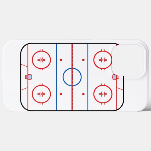 Ontwerp van ocr-inktdiagram Hockey-game Case-Mate iPhone Case (Achterkant (horizontaal))