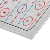 Ontwerp van ocr-inktdiagram Hockey-game Snijplank (Hoek)