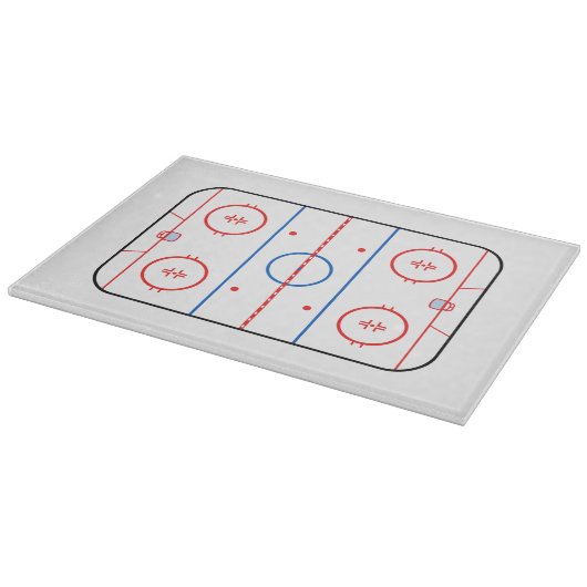Ontwerp van ocr-inktdiagram Hockey-game Snijplank (Hoek)