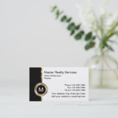 Ontwerp van onroerend goed uitbreiden visitekaartje (Staand voorkant)