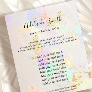 ontwerp van optische foto flyer