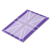 Ontwerp van Paarse Uniefouracks Notitieblok (Schuin)