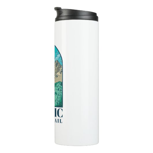 Ontwerp van Pacific Crest Trail Thermosbeker (Geroteerd rechts)