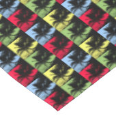 Ontwerp van palmbomen tafelkleed (Gekanteld)