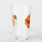 Ontwerp van papaverglas glas (Links)