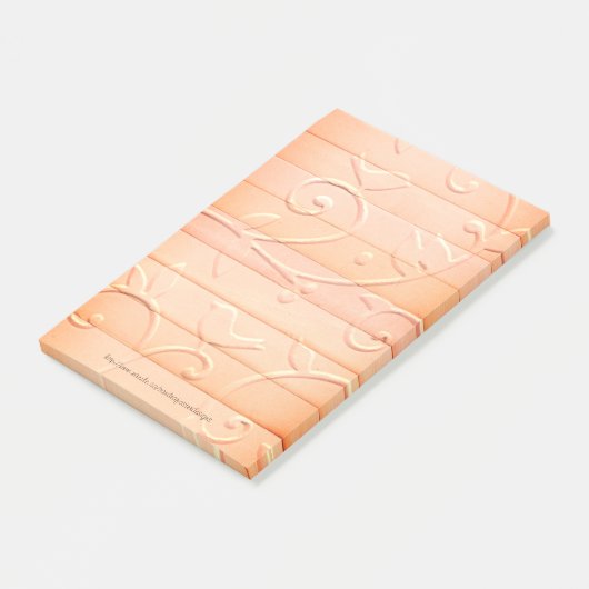 Ontwerp van  papierstrips - Post-it Note Pad (Schuin)