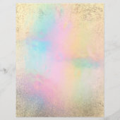 ontwerp van pastelvlindervlinder flyer (Achterkant)