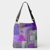 ontwerp van patchwork. crossbody tas (Voorkant)