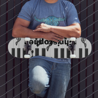 Ontwerp van piano-toetsenbord skateboard