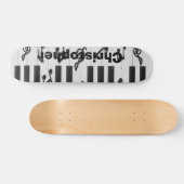 Ontwerp van piano-toetsenbord skateboard (Horizontaal)