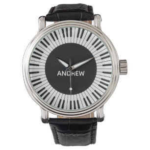 Ontwerp van pianoketoestel horloge