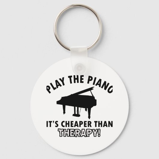 ontwerp van piantherapie sleutelhanger (Voorkant)