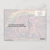 ontwerp van pieta door eugene delacroix briefkaart (Achterkant)