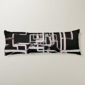 Ontwerp van pijpleidingen lichaamskussen (Achterkant)