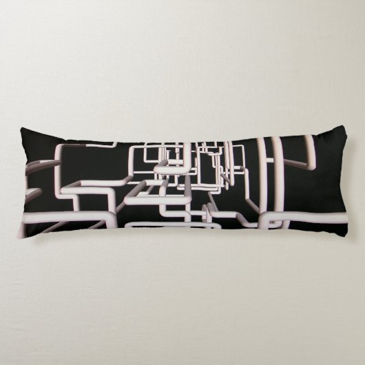 Ontwerp van pijpleidingen lichaamskussen (Voorkant)