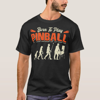 Ontwerp van Pinball Game Pinball Player T-shirt