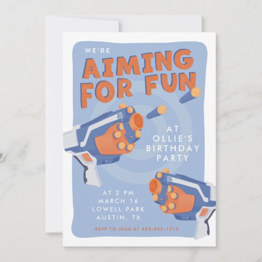 Ontwerp van pistolen voor schuim kaart (Voorkant)