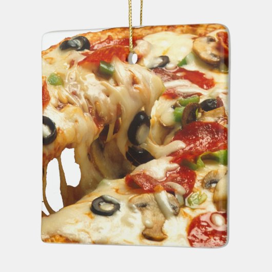 ONTWERP VAN PIZZA KERAMISCH ORNAMENT (Links)
