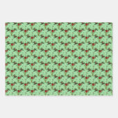 Ontwerp van Planten voor paardenbessen Inpakpapier Vel (Voorkant 2)