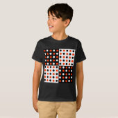 ontwerp van polka-stippen t-shirt (Voorkant volledig)