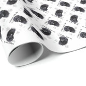 Ontwerp van Portugese waterhonden Cadeaupapier (Rol Hoek)