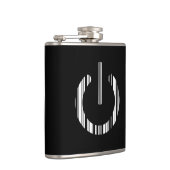 ONTWERP VAN POWER BUTTON BAR CODE Power-Up-Patroon Heupfles (Rechts)